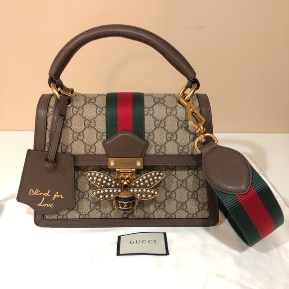 Gucci Queen Margaret Gg Top Handle Satchel - Picture 2 of 7